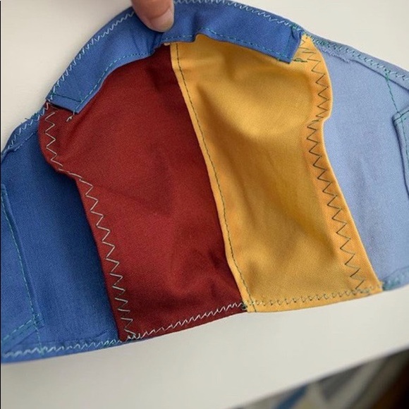 Primary Colors Face Mask - Picture 2 of 2